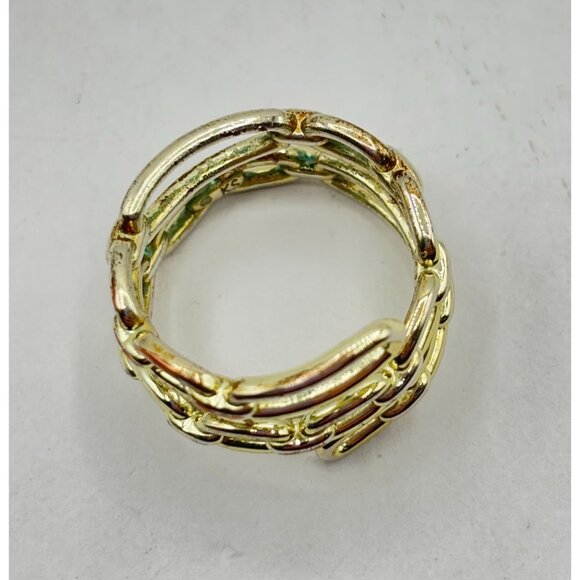 Gold Chain Link Ring Kendra Scott 9 - Picture 2 of 6